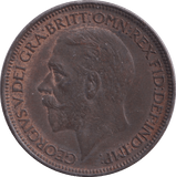 1927 HALFPENNY ( UNC ) - Halfpenny - Cambridgeshire Coins