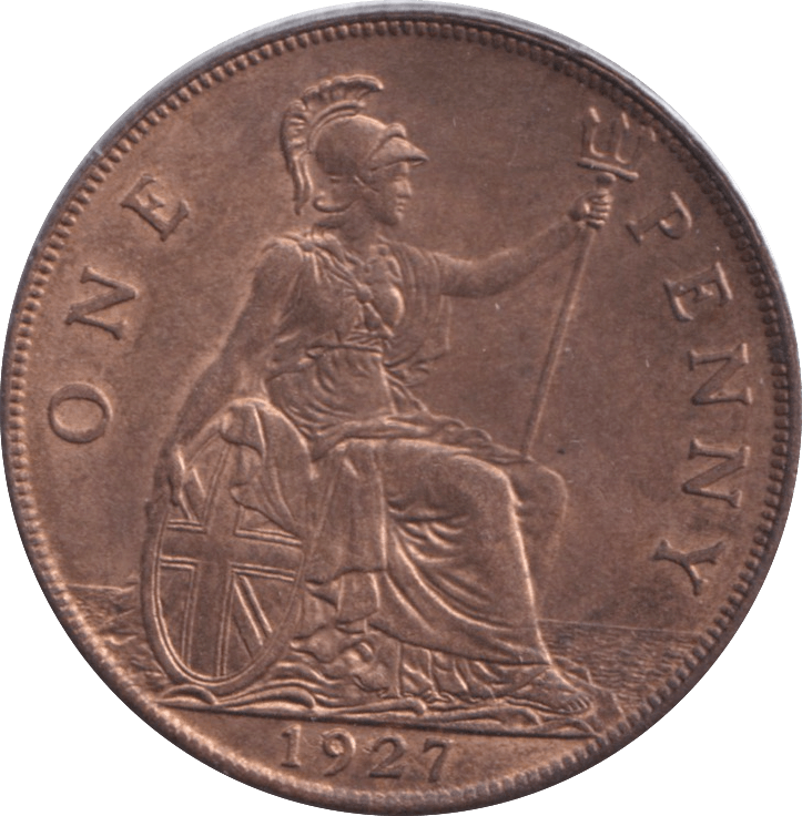 1927 PENNY ( BU ) - Penny - Cambridgeshire Coins