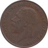 1927 PENNY ( EF ) 1 - Penny - Cambridgeshire Coins