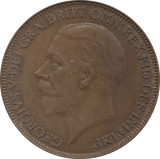 1927 PENNY ( EF ) 7 - Penny - Cambridgeshire Coins