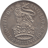 1927 SHILLING ( EF ) 4 - Shilling - Cambridgeshire Coins