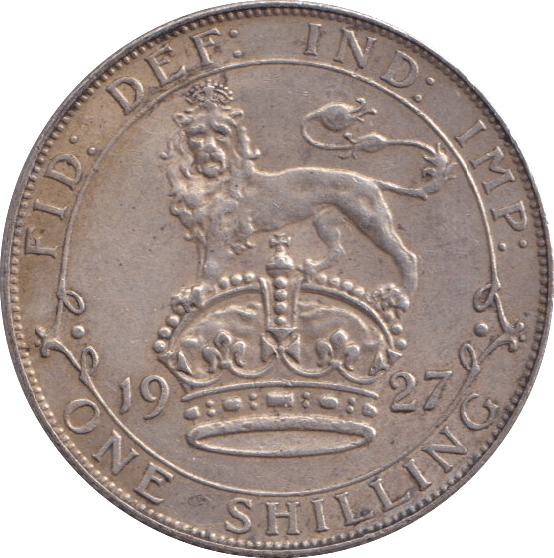 1927 SHILLING ( EF ) - Shilling - Cambridgeshire Coins