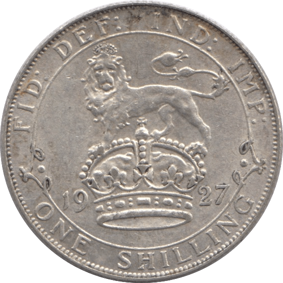 1927 SHILLING ( EF ) - Shilling - Cambridgeshire Coins