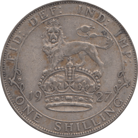 1927 SHILLING ( GF ) 3 - Shilling - Cambridgeshire Coins