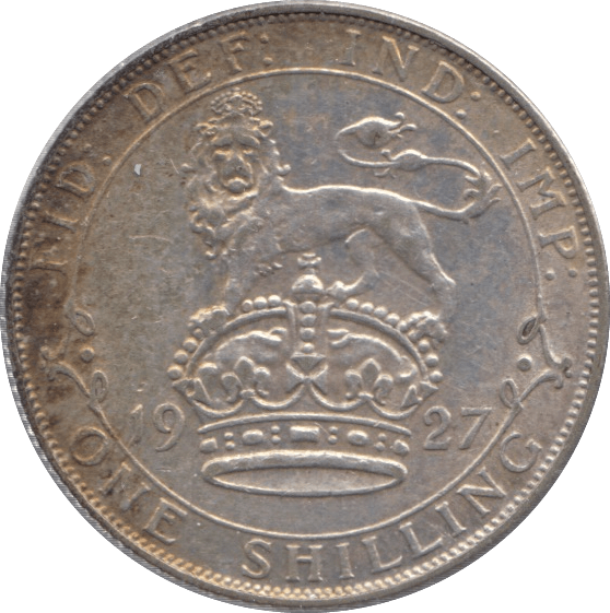 1927 SHILLING ( UNC ) - Shilling - Cambridgeshire Coins