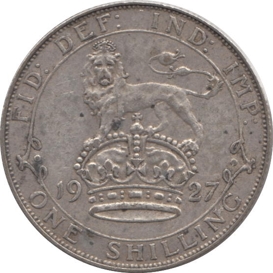 1927 SHILLING ( VF ) 3 - Shilling - Cambridgeshire Coins