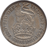 1927 SHILLING ( VF ) - Shilling - Cambridgeshire Coins