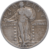 1927 SILVER 1/4 DOLLAR USA REF H140 - SILVER WORLD COINS - Cambridgeshire Coins