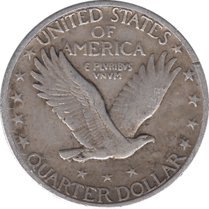 1927 SILVER 1/4 DOLLAR USA REF H140 - SILVER WORLD COINS - Cambridgeshire Coins