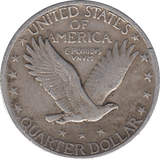 1927 SILVER 1/4 DOLLAR USA REF H140 - SILVER WORLD COINS - Cambridgeshire Coins