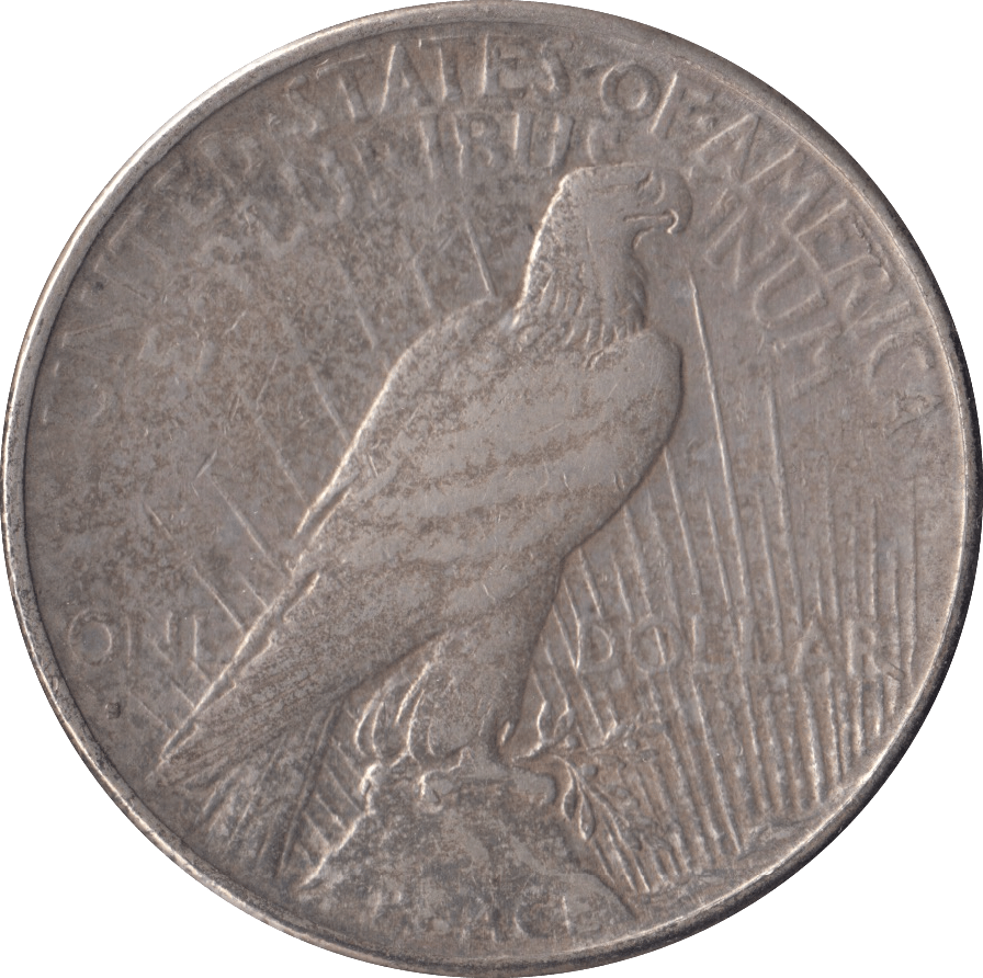 1927 SILVER PEACE DOLLAR SAN FRANCISCO MINT - SILVER WORLD COINS - Cambridgeshire Coins