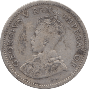 1927 SILVER SIXPENCE SOUTH AFRICA - WORLD SILVER COINS - Cambridgeshire Coins