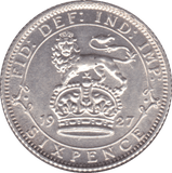 1927 SIXPENCE ( BU ) - Sixpence - Cambridgeshire Coins