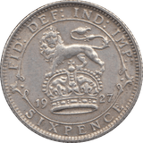 1927 SIXPENCE ( EF ) 2 - Sixpence - Cambridgeshire Coins