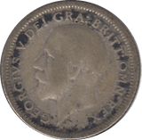 1927 SIXPENCE ( FAIR ) 6 - Sixpence - Cambridgeshire Coins