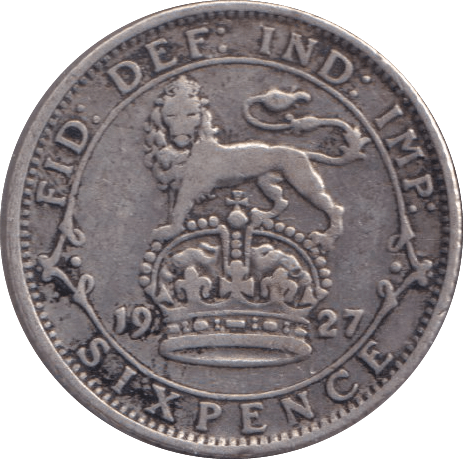 1927 SIXPENCE ( FINE ) - Sixpence - Cambridgeshire Coins