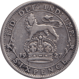 1927 SIXPENCE ( FINE ) - Sixpence - Cambridgeshire Coins