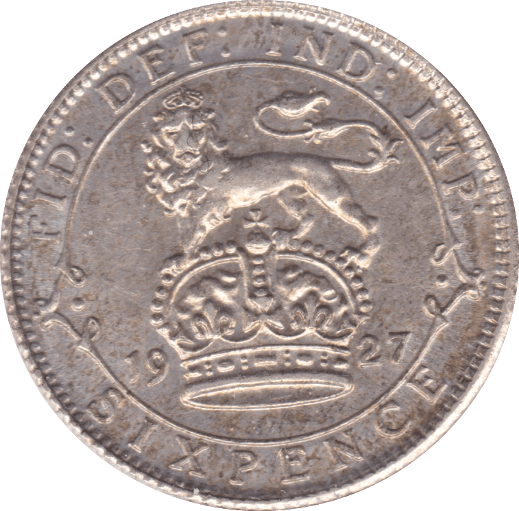 1927 SIXPENCE ( GEF ) - Sixpence - Cambridgeshire Coins