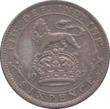 1927 SIXPENCE ( GF ) - Sixpence - Cambridgeshire Coins