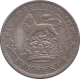 1927 SIXPENCE ( GF ) - Sixpence - Cambridgeshire Coins
