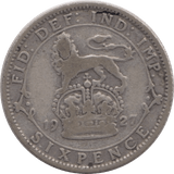 1927 SIXPENCE ( NF ) 1 - Sixpence - Cambridgeshire Coins