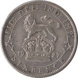 1927 SIXPENCE ( VF ) 1 - Sixpence - Cambridgeshire Coins