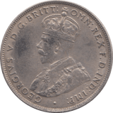 1928 AUSTRALIA SILVER ONE FLORIN - WORLD SILVER COINS - Cambridgeshire Coins