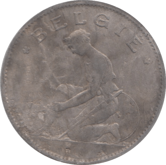 1928 BELGIUM 1 FRANCS - WORLD COINS - Cambridgeshire Coins