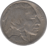 1928 BUFFALO FIVE CENTS USA - WORLD COINS - Cambridgeshire Coins