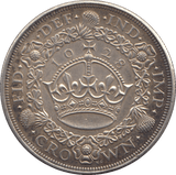 1928 CROWN ( EF ) 19 WREATH - CROWN - Cambridgeshire Coins