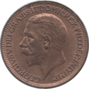 1928 FARTHING ( AUNC ) 18 - Farthing - Cambridgeshire Coins