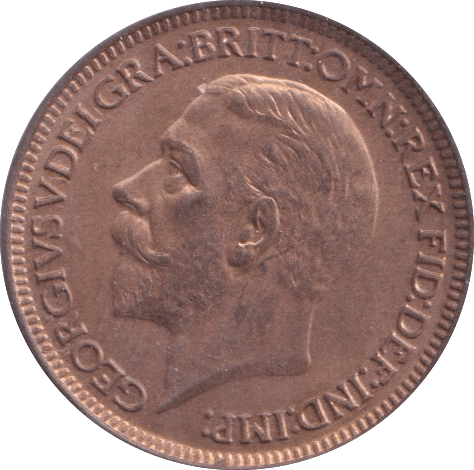 1928 FARTHING ( BU ) - Farthing - Cambridgeshire Coins