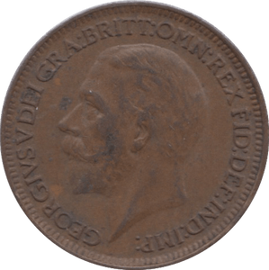 1928 FARTHING ( EF ) 2 - Farthing - Cambridgeshire Coins