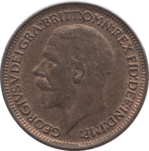 1928 FARTHING ( EF ) - Farthing - Cambridgeshire Coins