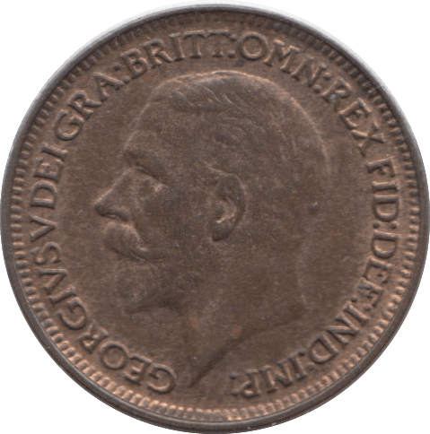 1928 FARTHING ( EF ) - Farthing - Cambridgeshire Coins