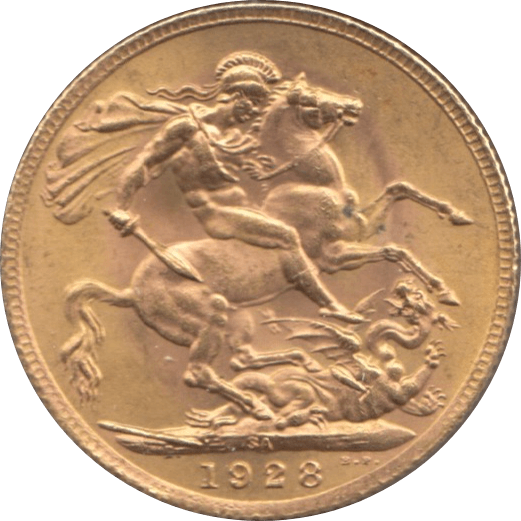 1928 GOLD SOVEREIGN ( UNC ) PRETORIA MINT - Sovereign - Cambridgeshire Coins