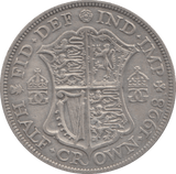 1928 HALF CROWN ( VF ) 3 - Halfcrown - Cambridgeshire Coins