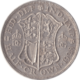 1928 HALFCROWN ( EF ) D - Halfcrown - Cambridgeshire Coins
