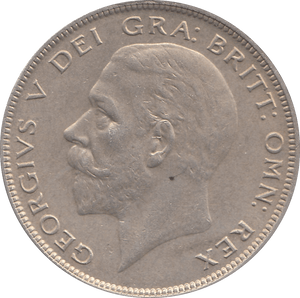 1928 HALFCROWN ( EF ) F - Halfcrown - Cambridgeshire Coins