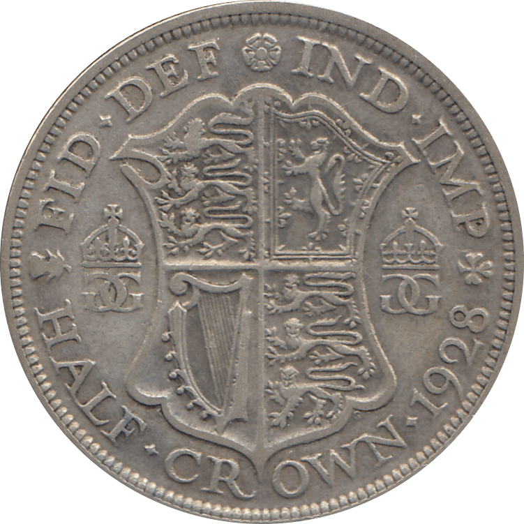 1928 HALFCROWN ( GF ) 3 - Halfcrown - Cambridgeshire Coins