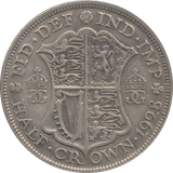 1928 HALFCROWN ( GF ) 3 - Halfcrown - Cambridgeshire Coins