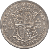 1928 HALFCROWN ( GVF ) 7 - Halfcrown - Cambridgeshire Coins
