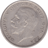 1928 HALFCROWN ( GVF ) A - Halfcrown - Cambridgeshire Coins