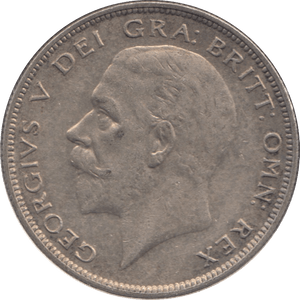 1928 HALFCROWN ( GVF ) - Halfcrown - Cambridgeshire Coins