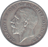 1928 HALFCROWN ( GVF ) - Halfcrown - Cambridgeshire Coins
