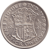 1928 HALFCROWN ( UNC ) - HALFCROWN - Cambridgeshire Coins