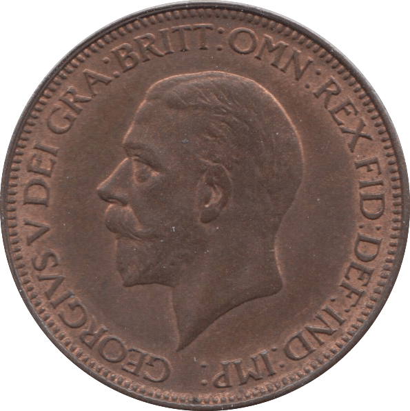 1928 HALFPENNY ( AUNC ) - Halfpenny - Cambridgeshire Coins