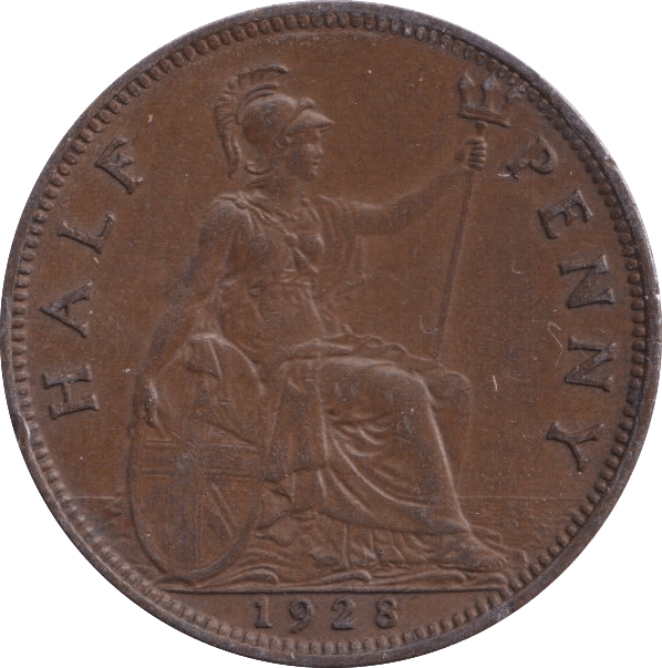 1928 HALFPENNY ( EF ) - Halfpenny - Cambridgeshire Coins