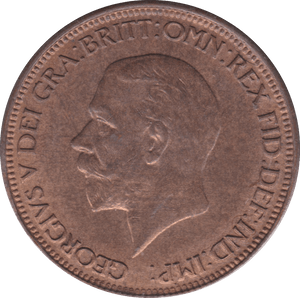1928 HALFPENNY ( UNC ) B - Halfpenny - Cambridgeshire Coins