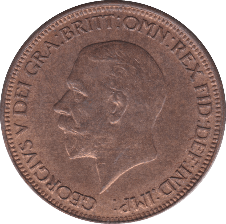 1928 HALFPENNY ( UNC ) B - Halfpenny - Cambridgeshire Coins
